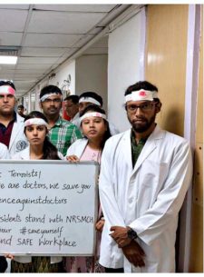 violence on doctors in West Bengal